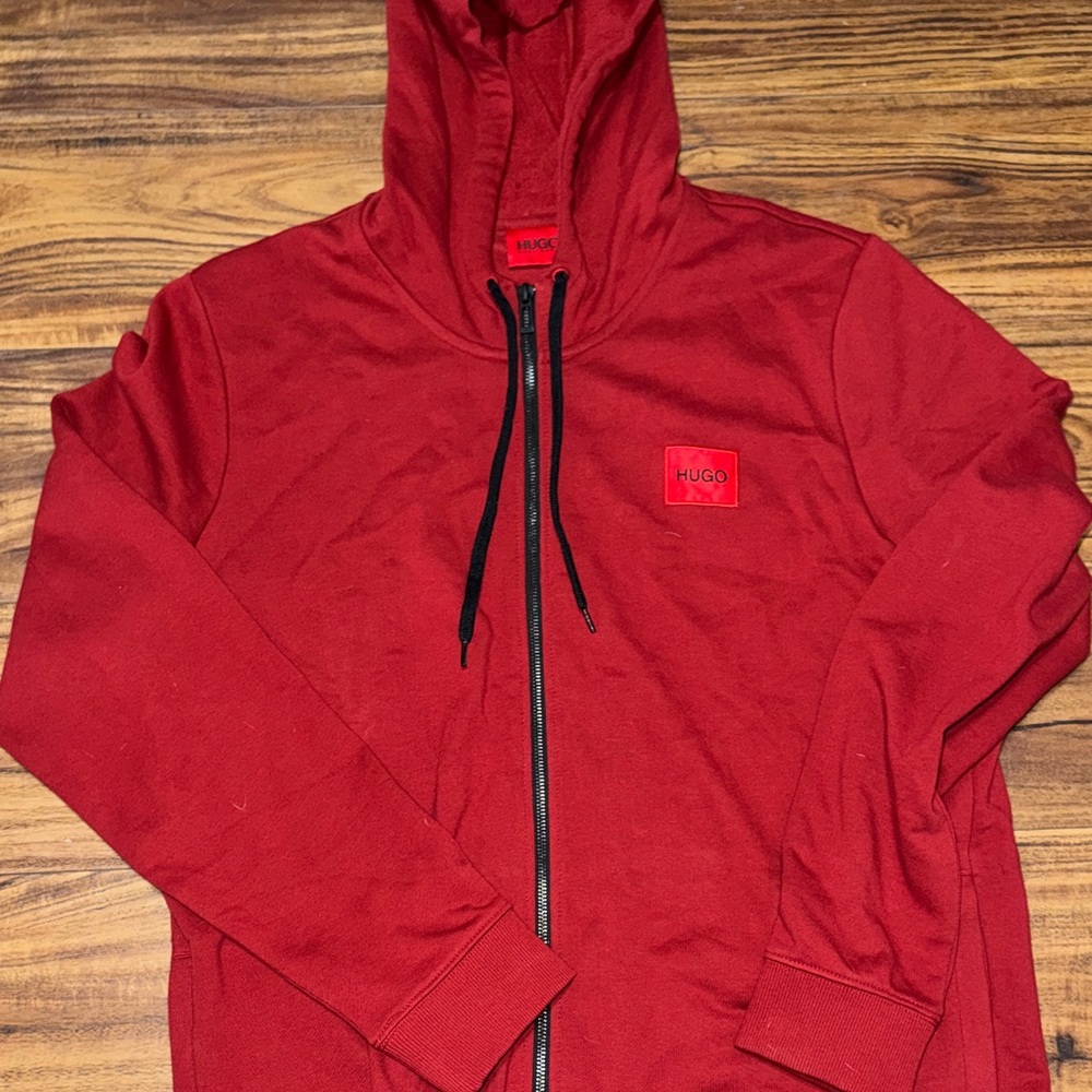 Men’s Hugo Zip Up Hoodie size XXL